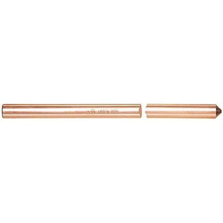CARACTERISTICAS ATRACTIVAS Copper Clad Ground Rod Ullist - 0.625 in. x 8 ft. CA2072877
